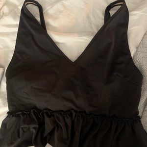 Kortni Jeane black V-neck